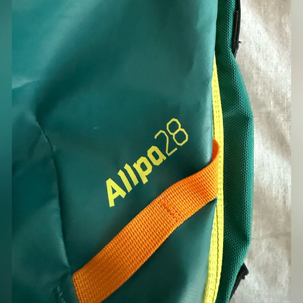 Cotopaxi Allpa 28L Backpack in Teal and Orange - Picture 9 of 13